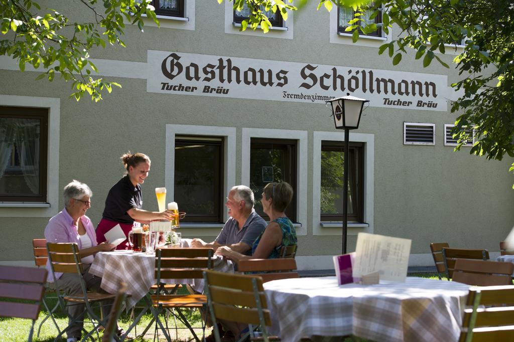 Gasthaus Schoellmann Feuchtwangen Exterior foto